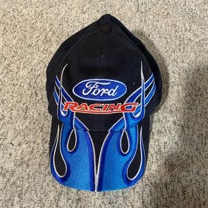 !VINTAGE FORD FLAMES HAT!